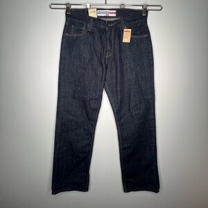 DENIZEN Levi 281 Straight Jeans Blue Dark Wash 100% Cotton 5-Pocket Denim 30x30